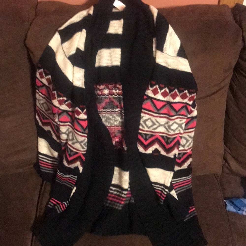 Open Front Cardigan